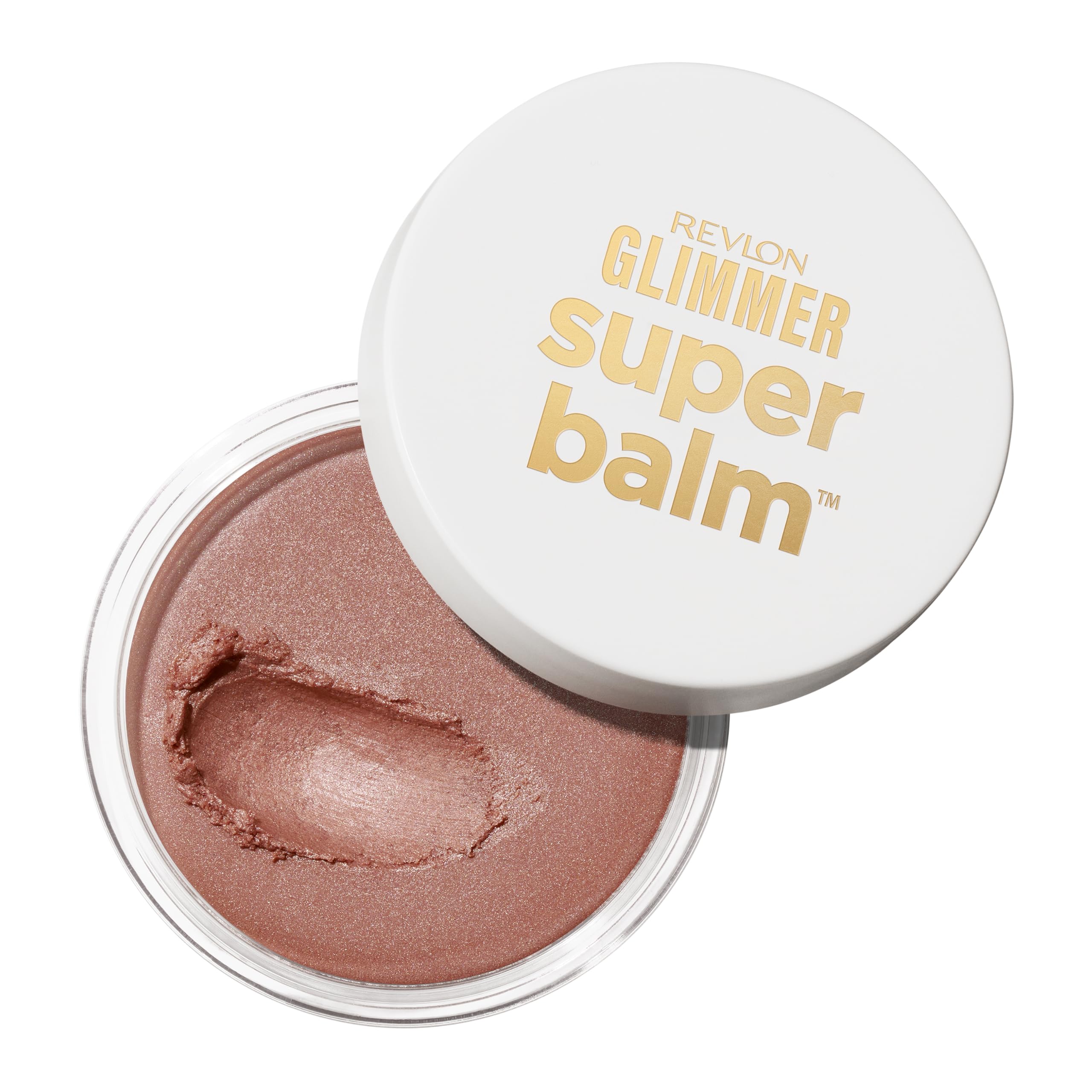 Revlon Glimmer Super Balm, Multi-Use Makeup, 002 Cocktail Hour, 0.06 oz 002 Cocktail Hour 0.85 Ounce (Pack of 1)
