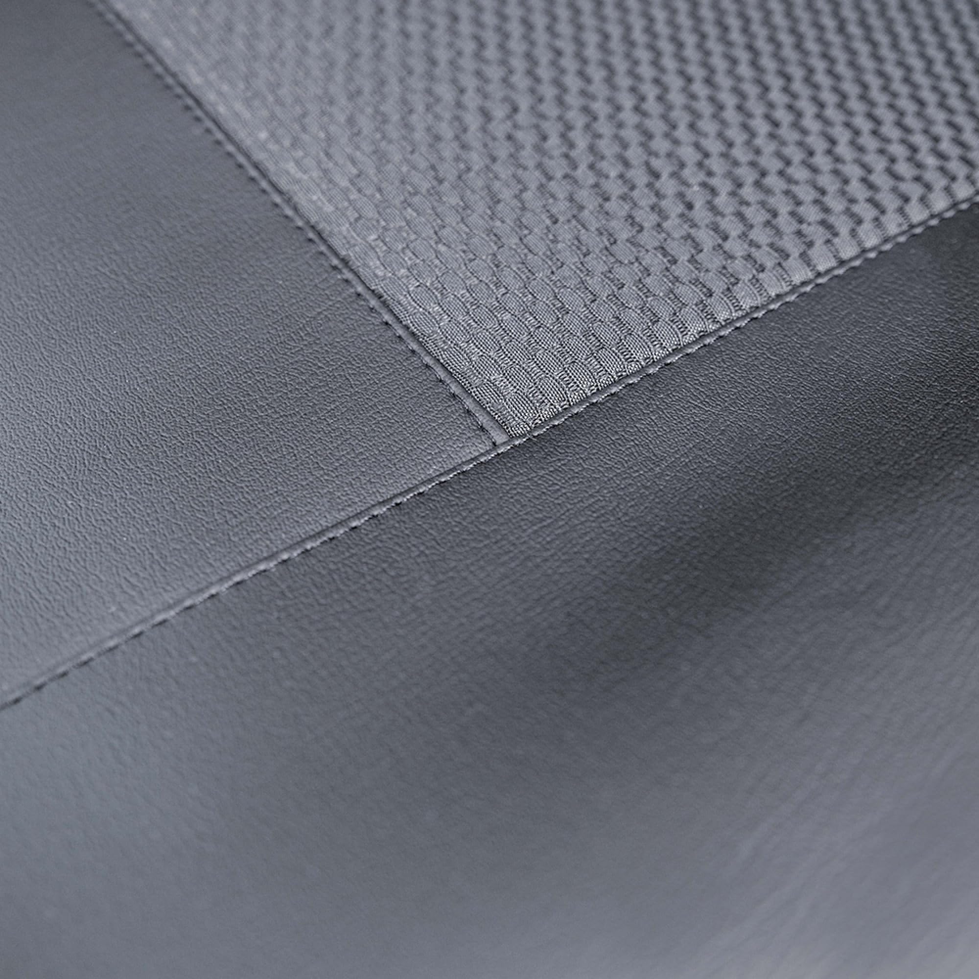 Premium-Passform Schonsitzbezug kompatibel mit Mercedes-Benz Vito BR 447 ab 2014 – Set Fahrersitz & Beifahrersitz, mit Airbagfunktion, robuste Sitzbezüge in Schwarz – Made in Germany