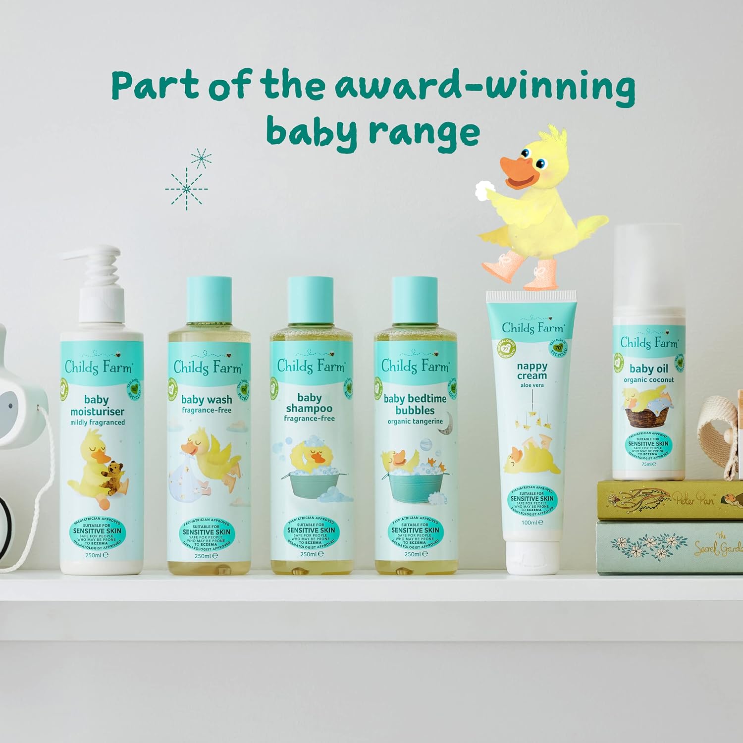 Childs Farm baby nappy cream unfragranced 100ml