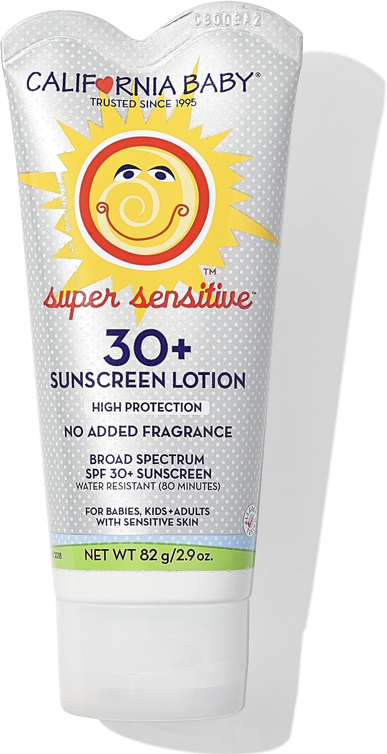 California Baby Super Sensitive SPF 30+ Sunscreen Broad