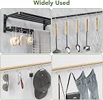 Goowin 24 Pack Shower Curtain Hooks, Simple Shower Curtain Rings, Sturdy Shower Curtain Hangers, Double Hook Shower Curtain Hooks, Smooth Gliding Metal Shower Hooks for Shower Curtain, Nickel