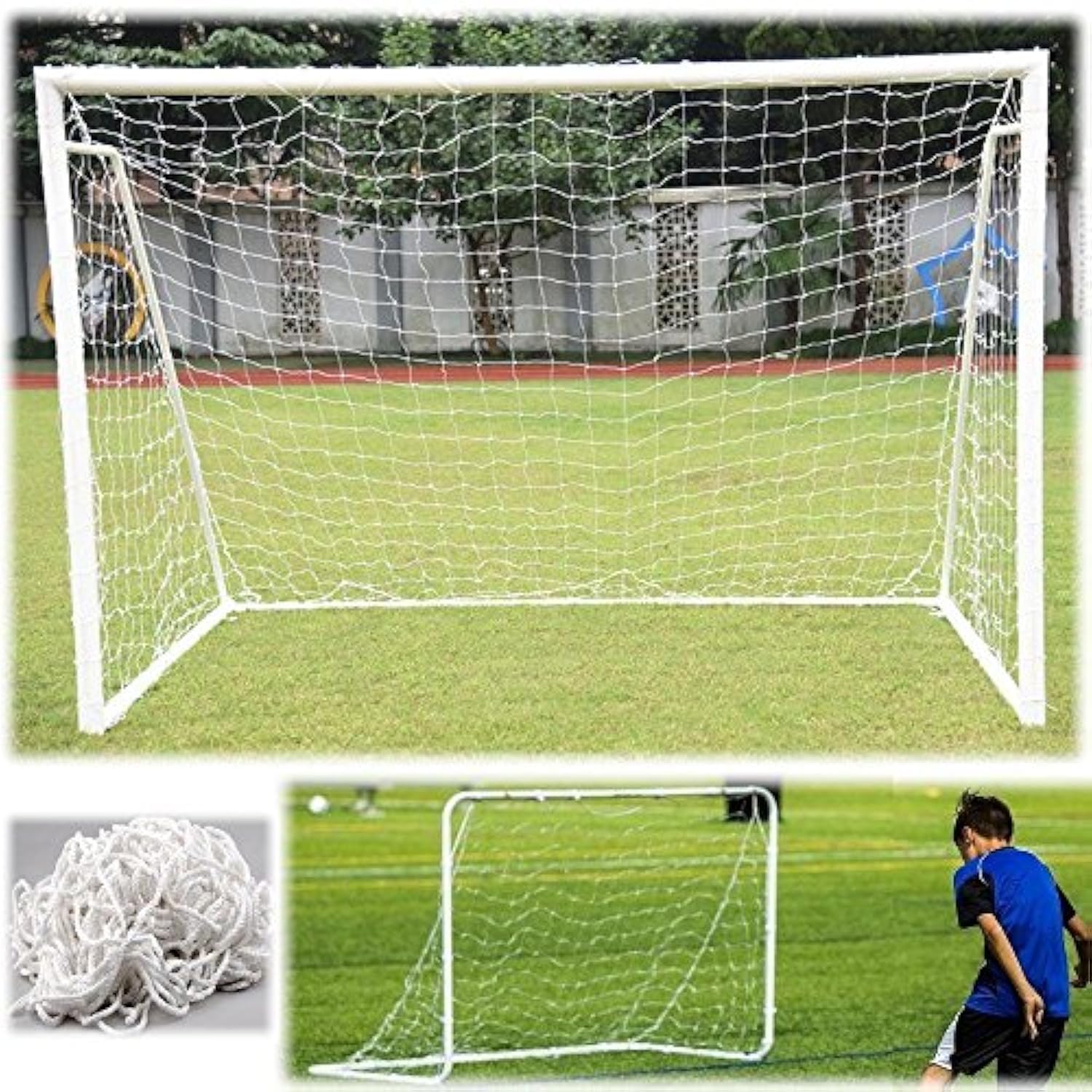 Kids Soccer Net,Goal Net Football Goal Net Durable Football Net Replacement Football Goal Net for Goal Post Frames in Original Size 6 x 4ft(Soccer Net Only)