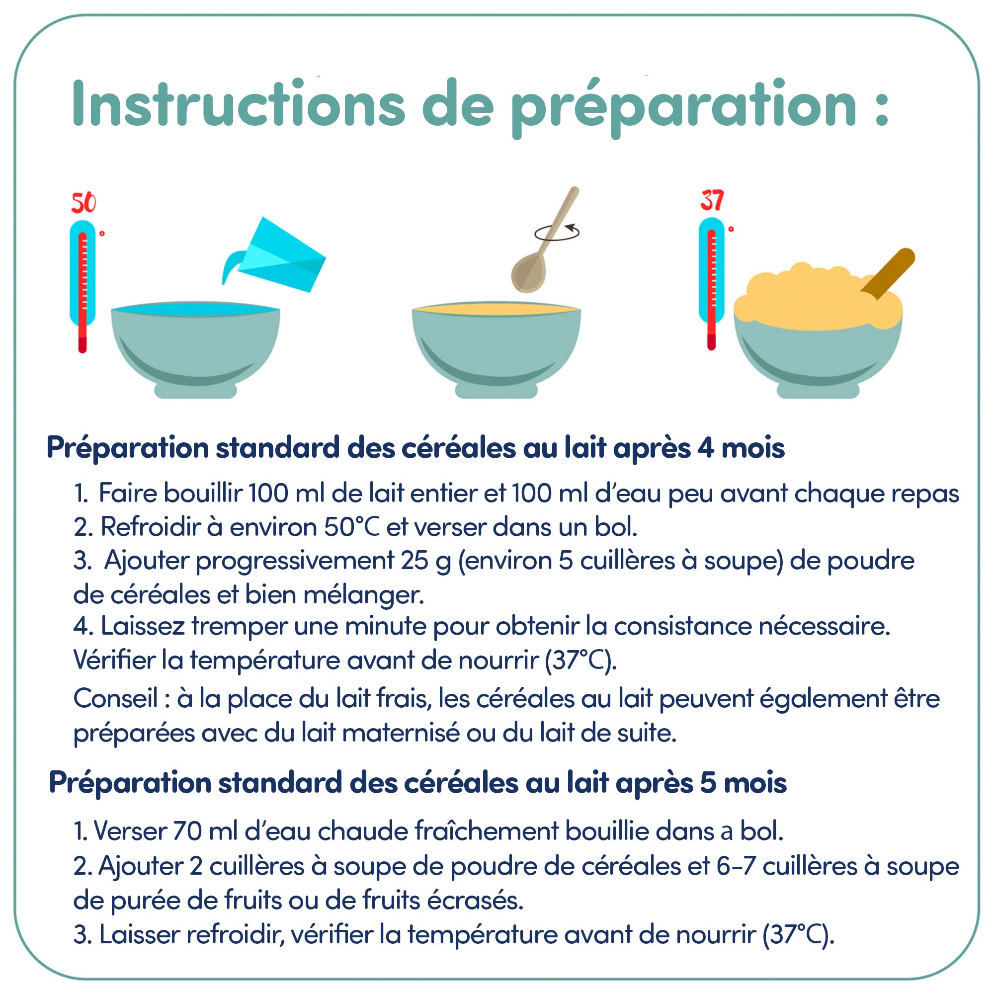 FLEUR ALPINE Bouillie Bébé | Lot de 2 Céréales pour Bébés au Riz Biologique - Bouillie de Délicieux Petits Déjeuners | Porridge Nutritif sans Gluten 4+ Mois sans Sucres Ajoutés | 2x7 Portions
