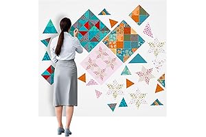 Buryeah Quilting Design Wall, 72'' x 60'' Double-sided Fleece Fabric for Quilt Makers