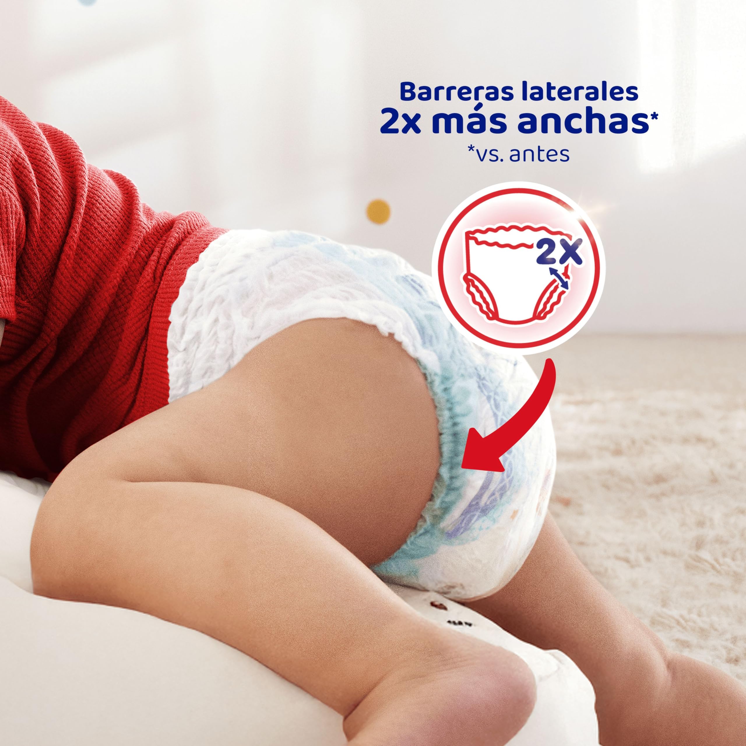 Dodot Pañal-Braguita Activity Pants , Talla 5 (11-17 kg), 76 Pañales + Regalo de 1 Pack de 40 Toallitas, Con Ajuste 360 anti-fugas extra suave — view 5
