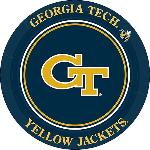 Miniatura 40 de Westrick Clemson Tigers Party Supplies - Juego de 48 piezas con licencia oficial: vasos de plástico para bebidas de 16 onzas, platos de papel de 9