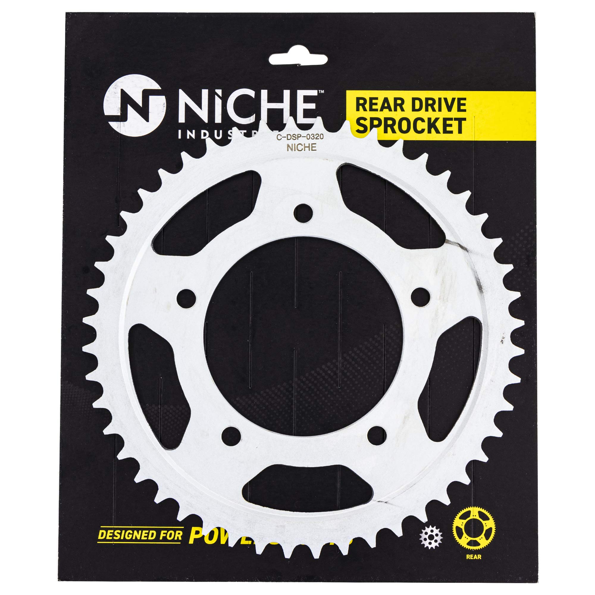 NICHE 532 Pitch 48 Tooth Rear Drive Sprocket for 1999-2002 Yamaha YZF-R6 5EB-25448-20-00
