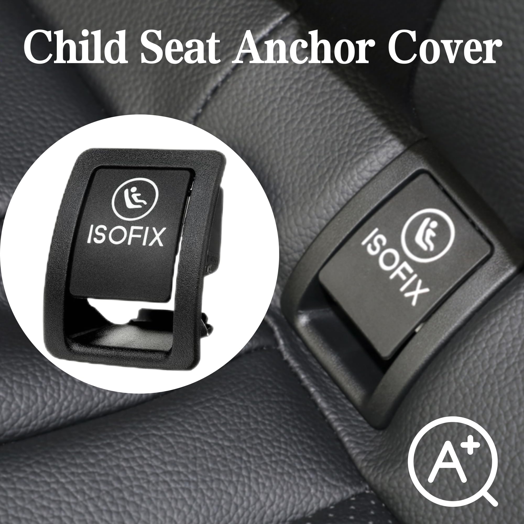 Amazon.com: FCBJX Rear Child Seat Anchor Isofix Cover Latch Switch