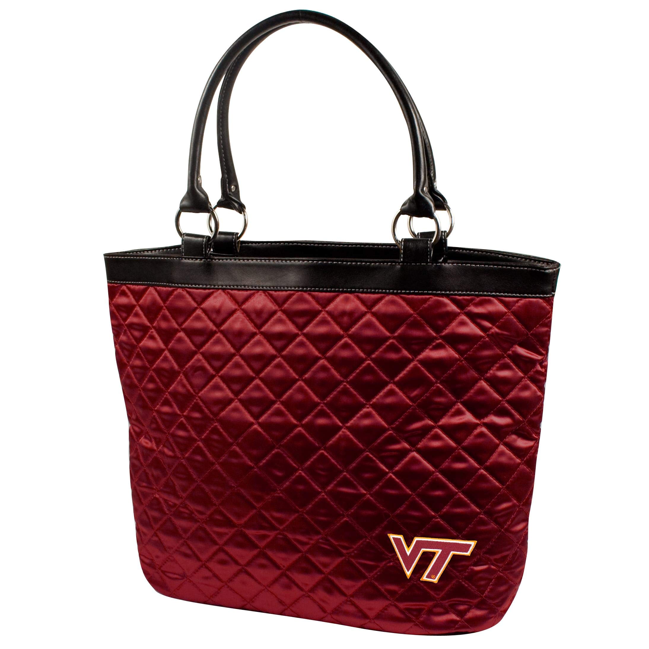 Littlearth Women's NCAA Virginia Tech Hokies Quilted Tote, 16