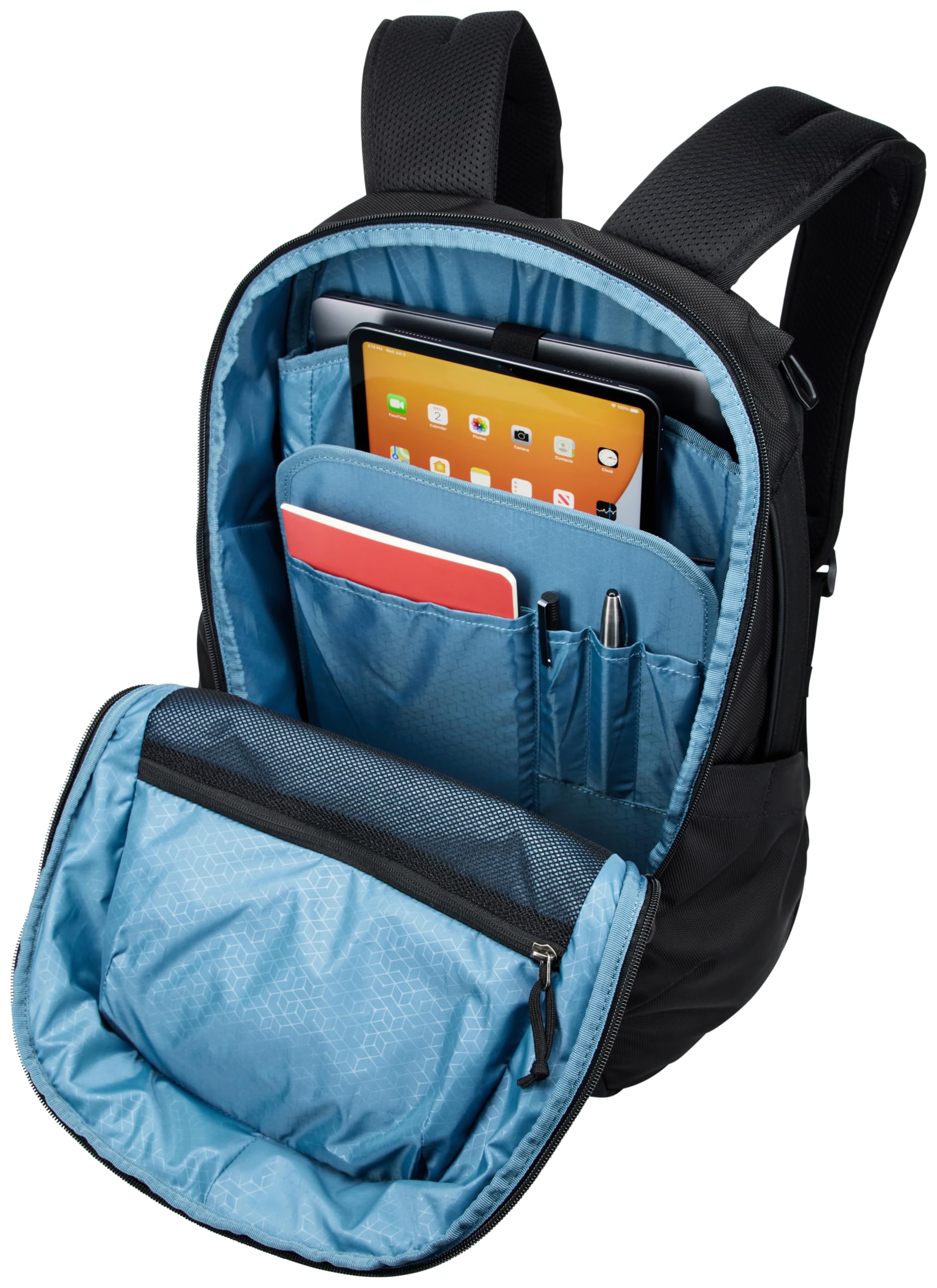 Thule Accent - Zaino per computer portatile, con scomparto rigido, adatto per MacBook, tessuto riciclato, tasche nascoste e laterali