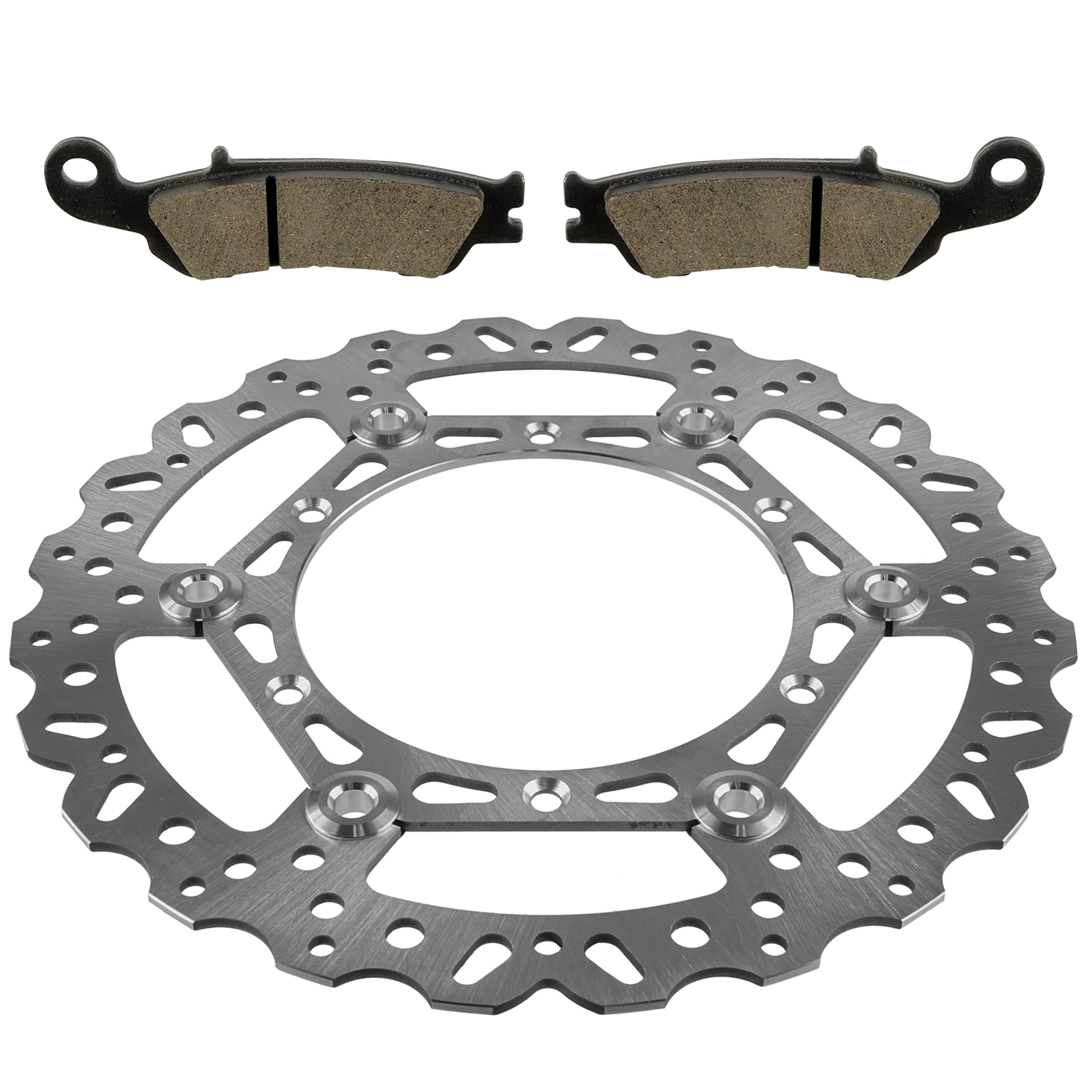 Amazon.com: Caltric Front Brake Disc and Pads Compatible with