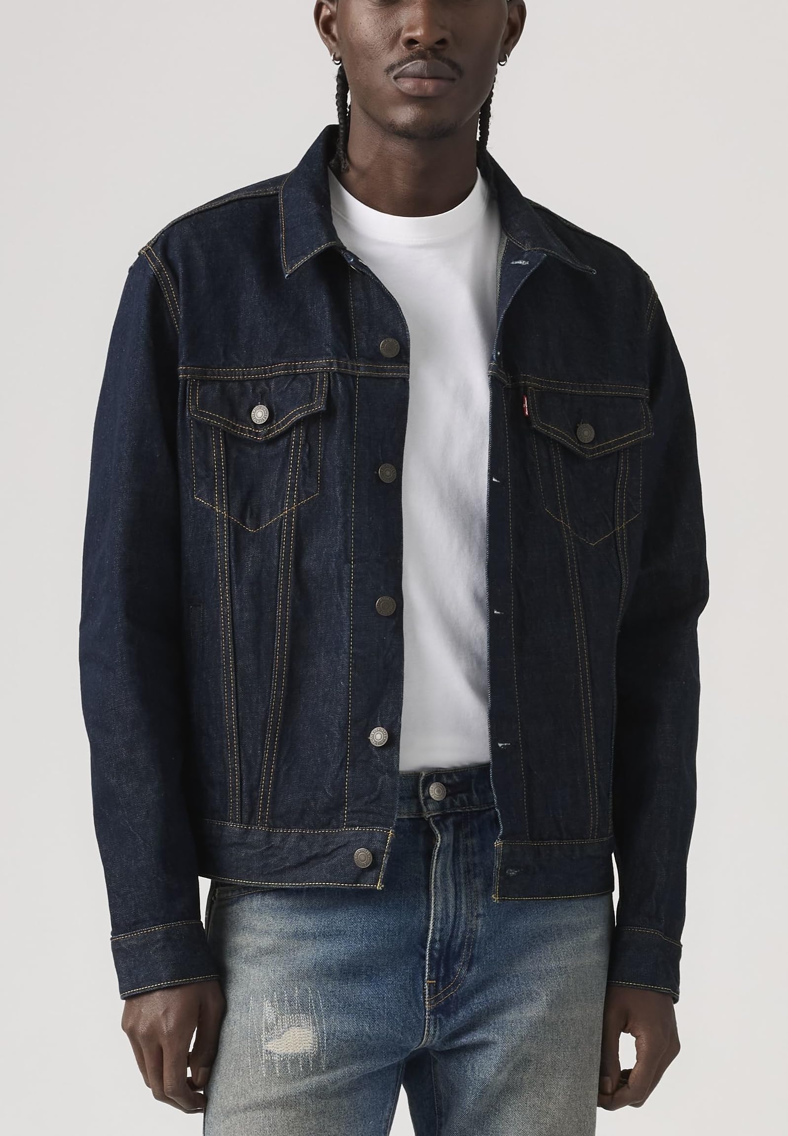 Levi's The Trucker Jacket Chaqueta vaquera Hombre (Pack de 1)