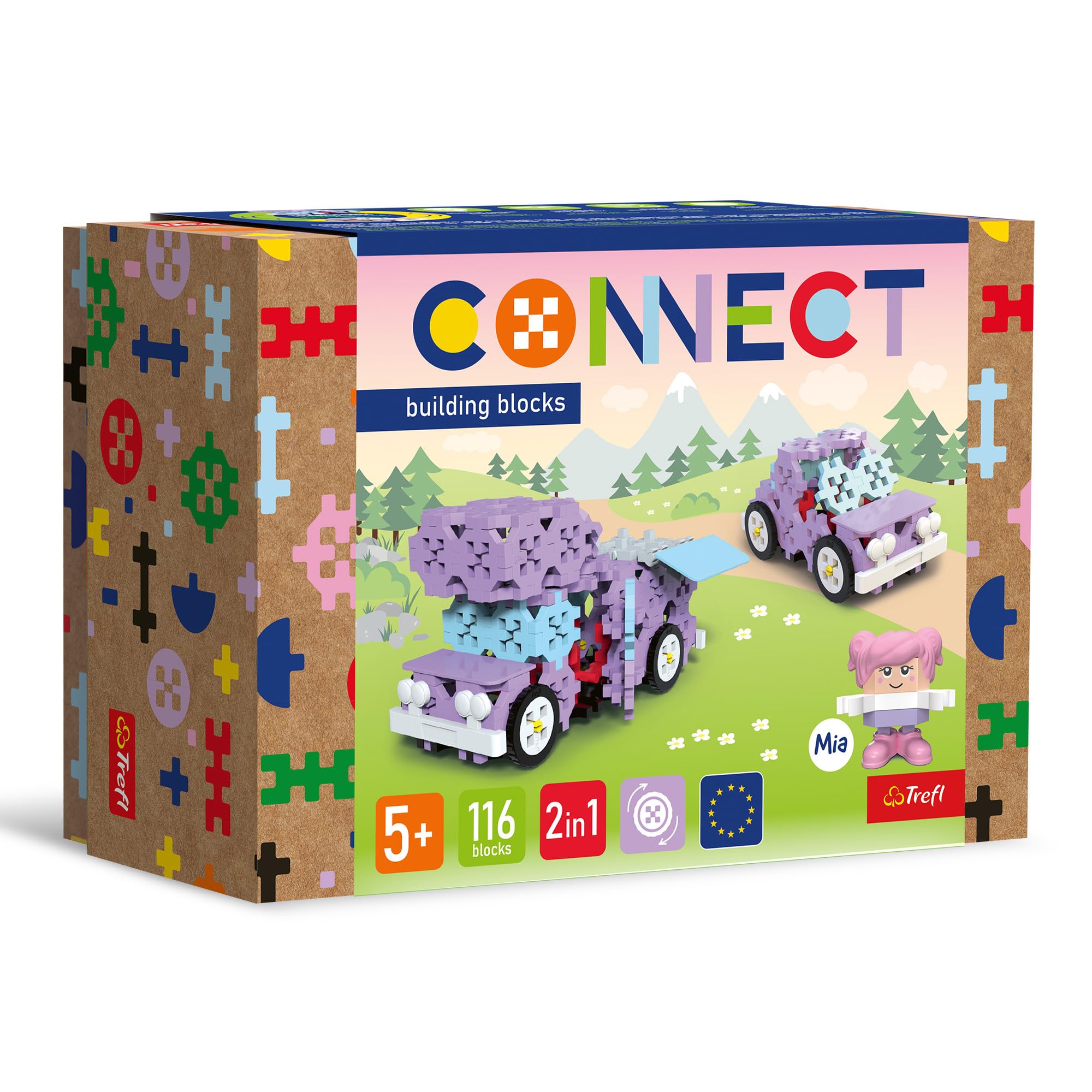IL CAMION DEI POMPIERI - Mattoncini compatibili - 461 pezzi - set mattoncini per costruzioni