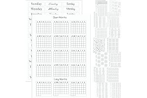 Bullet Journal Sticker Set: Unleash Productivity and Creativity