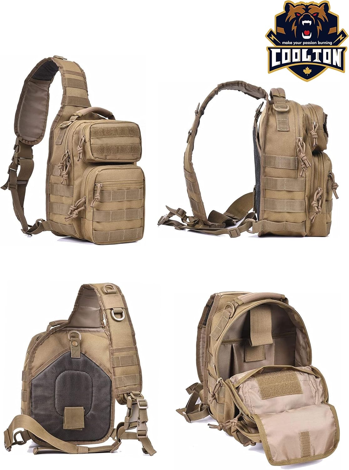 Coolton tactical sling bag Clearance