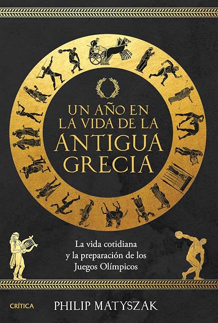 Portada de Un año en la vida de la antigua Grecia