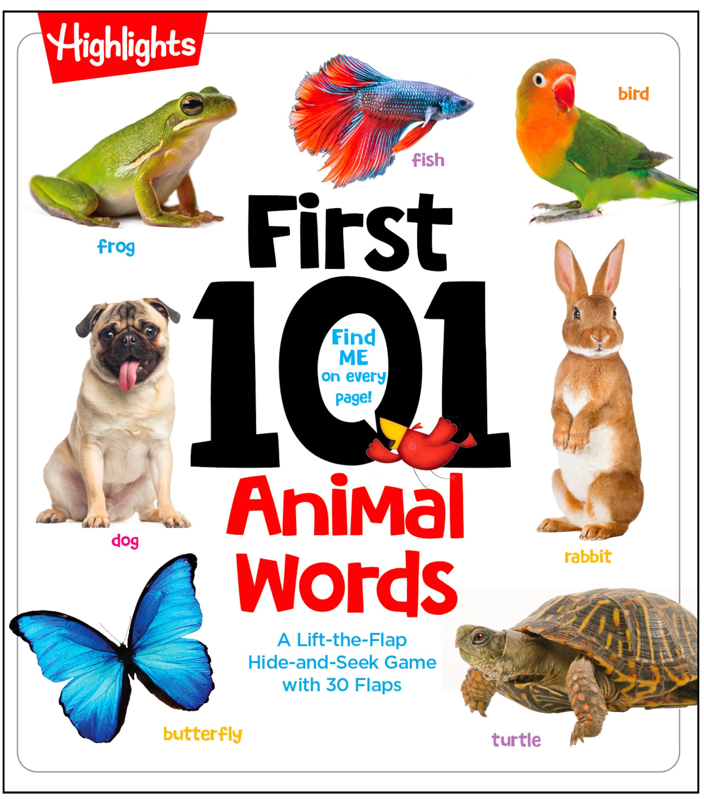 First 101 Animal Words (Board book)