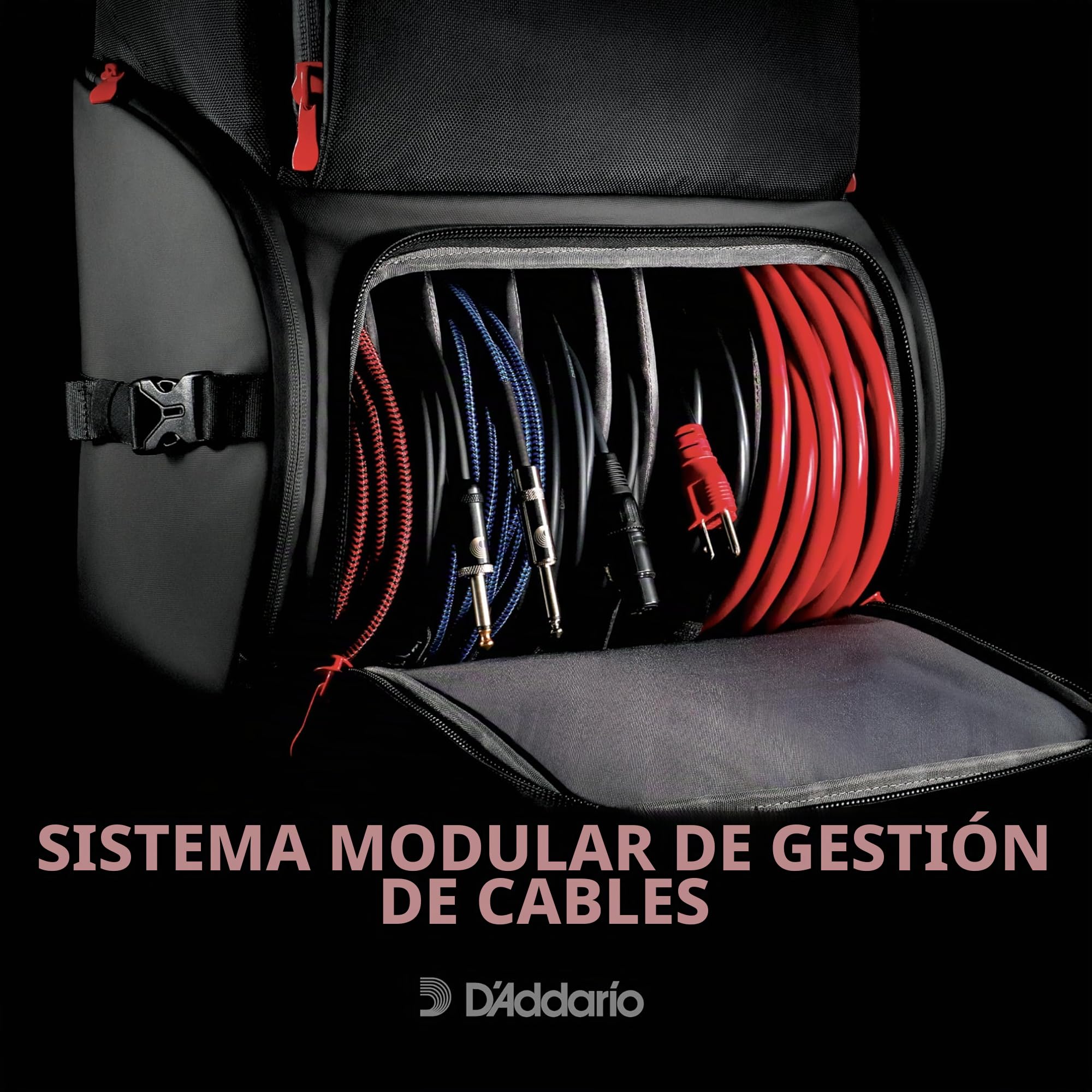 Bolsa Transporte D'Addario Backline Gear Solo