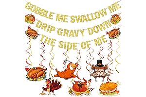 Thanksgiving Gnomes Gobble Me Swallow Me Decorations