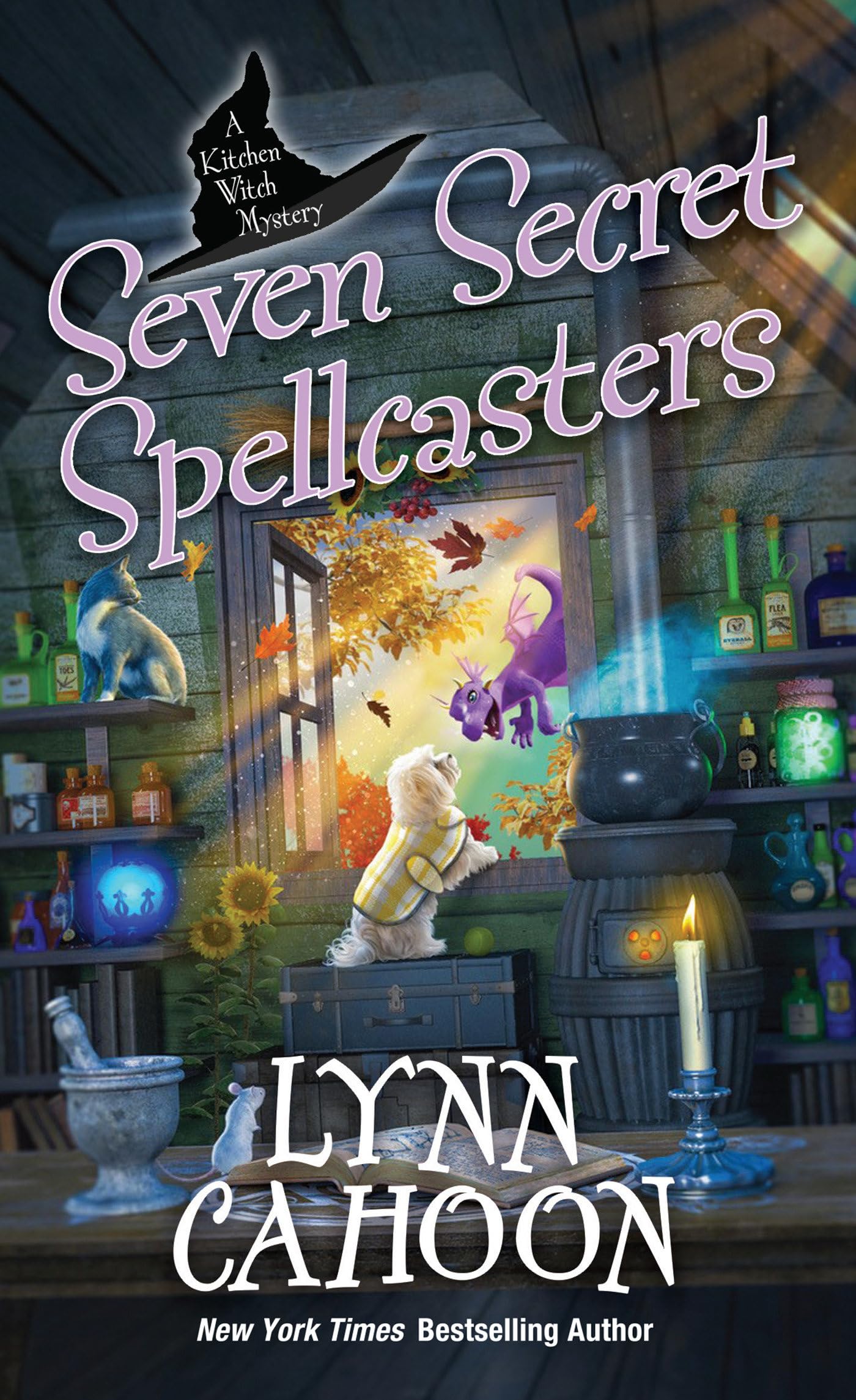 Seven Secret Spellcasters (Kitchen Witch Mysteries)