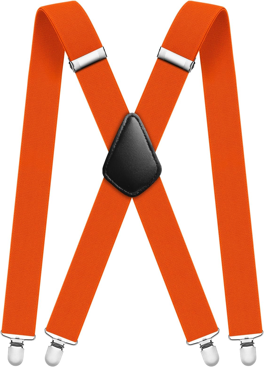 Aomig Mens Braces, Mens Suspenders with Strong Metal Clips, 3.5cm Wide Heavy ...