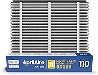 AprilAire 110 MERV 11 Replacement Filter 16x20x4 for Model 1110 Whole House Air Purifier - Traps Dust, Pollen, Allergens (1 Pack)