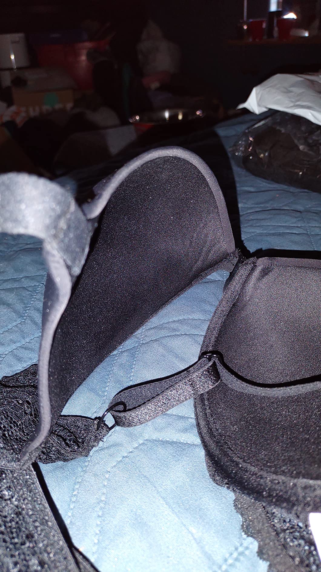 $5/mo - Finance DOBREVA Womens' Push Up Bra Racerback Front Closure Bras Plunge Underwire Tshirt