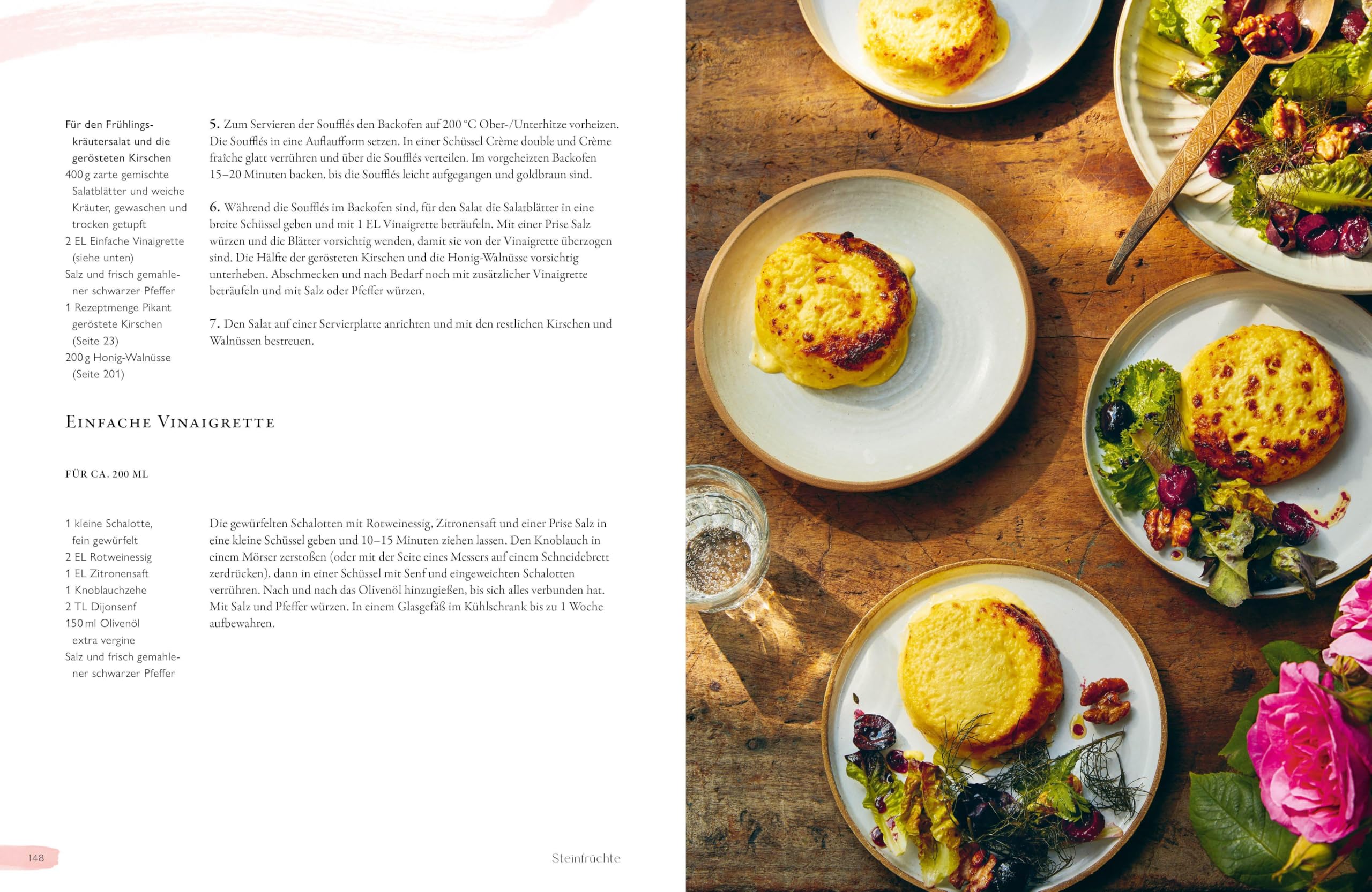 Kirschen, Quitten und Zitronen: Herzhafte Gerichte, süße Desserts und kulinarische Geschichten rund ums Obst. Kochbuch mit Obst-Rezepte mal anders: vom Obst Kuchen bis zur fruchtigen Suppe.