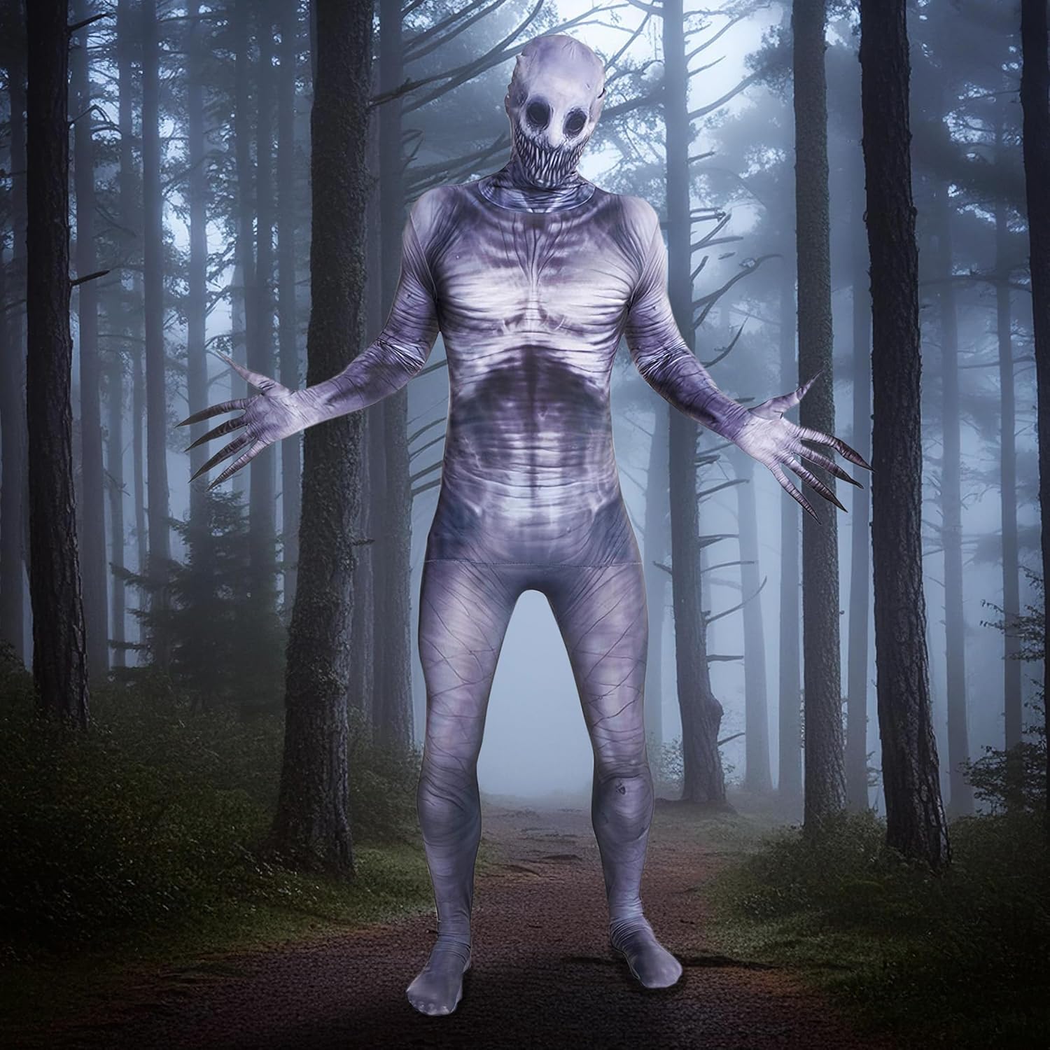 Morph The Rake Costume Adult, Scary Monster Costume, Skinwalker Costumes
