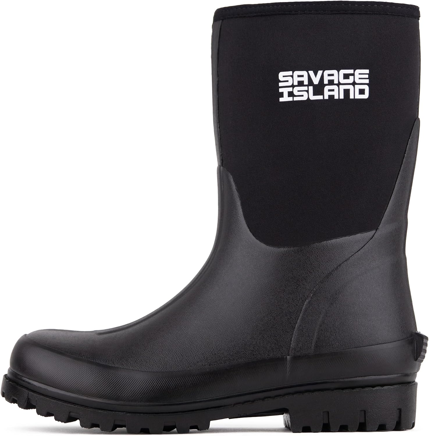 Bottes En Caoutchouc Savage Island – Néoprène Isolant, Doublure Chaude, Semelle Antidérapante, Imperméables, Femme