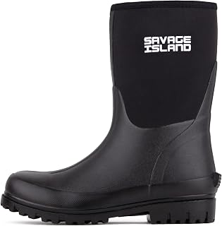 Savage Island Damen Gummistiefel, Neopren, isoliert, warm, gefüttert, vollständig wasserdicht, Gummistiefel