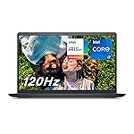 Dell Inspiron 15 (3520) - 15.6 Inches FHD (1920 x 1080) 120Hz, Intel Core i7-1255U, 16GB RAM, 512GB SSD, Intel Iris XE Graphics, Windows 11 Home, French Keyboard, Carbon Black