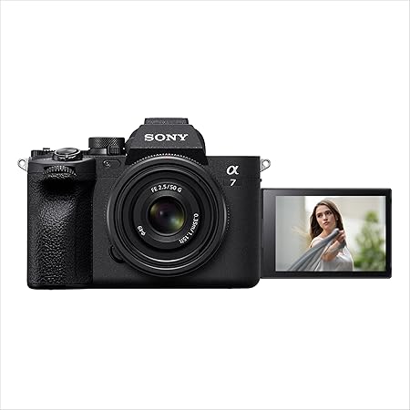 Sony Alpha ILCE-7M4K Full-Frame Hybrid Camera 33MP Interchangeable-Lens Mirrorless Camera with 28-70mm Digital Zoom Lens | 4K 60P Video Recording | Real-Time Eye AF for Humans, Birds, Animals - Black