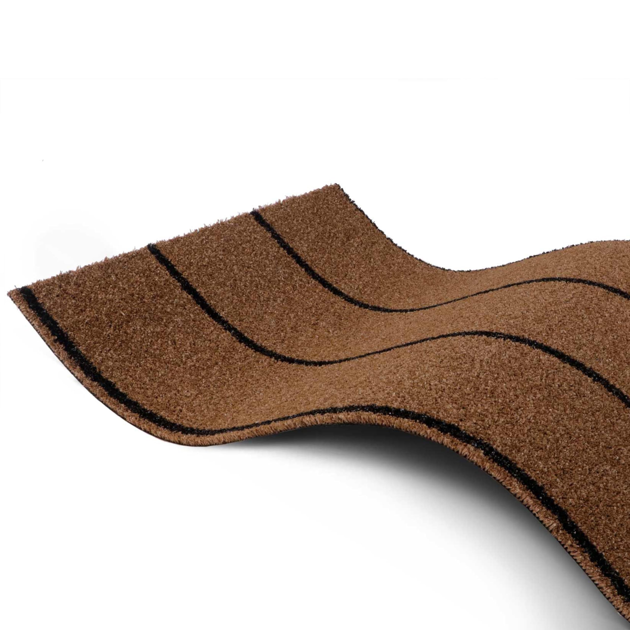 Primaflor Kunstrasen Teak | 200x150 cm | Braun | 9,5 mm | UV-stabil & wetterfest | wasserdurchlässiger Outdoorbelag | Bootsdeck Belag in Teak-Optik für Boot, Schiff, Balkon & Terrasse