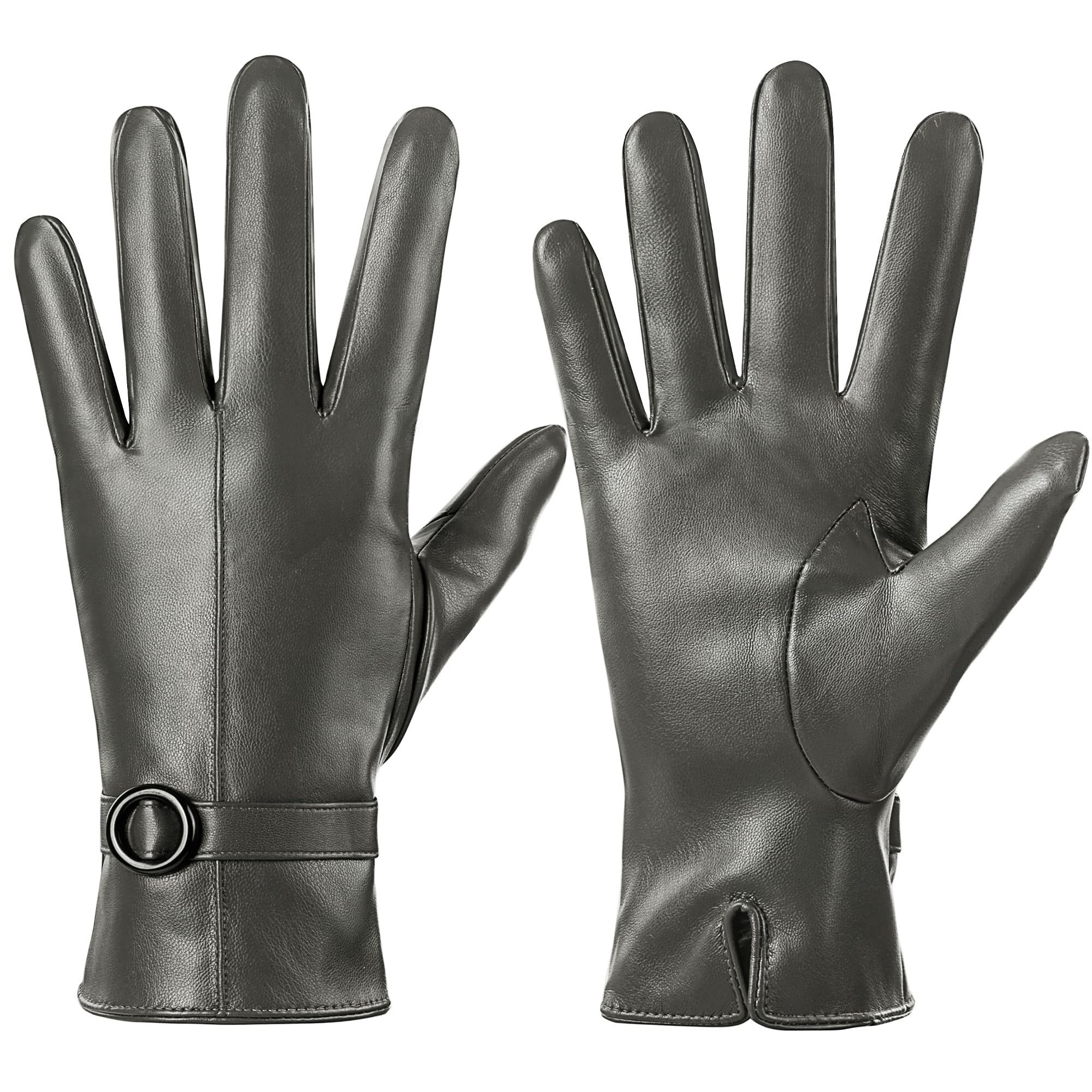 Womens winter lederen handschoenen touchscreen sms Womens winter lederen handschoenen touchscreen sms