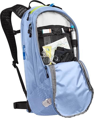 Miniatura 5 de CamelBak M.U.L.E. 12 Mochila de hidratación para ciclismo de montaña para mujer, color azul serenidad, 100 onzas
