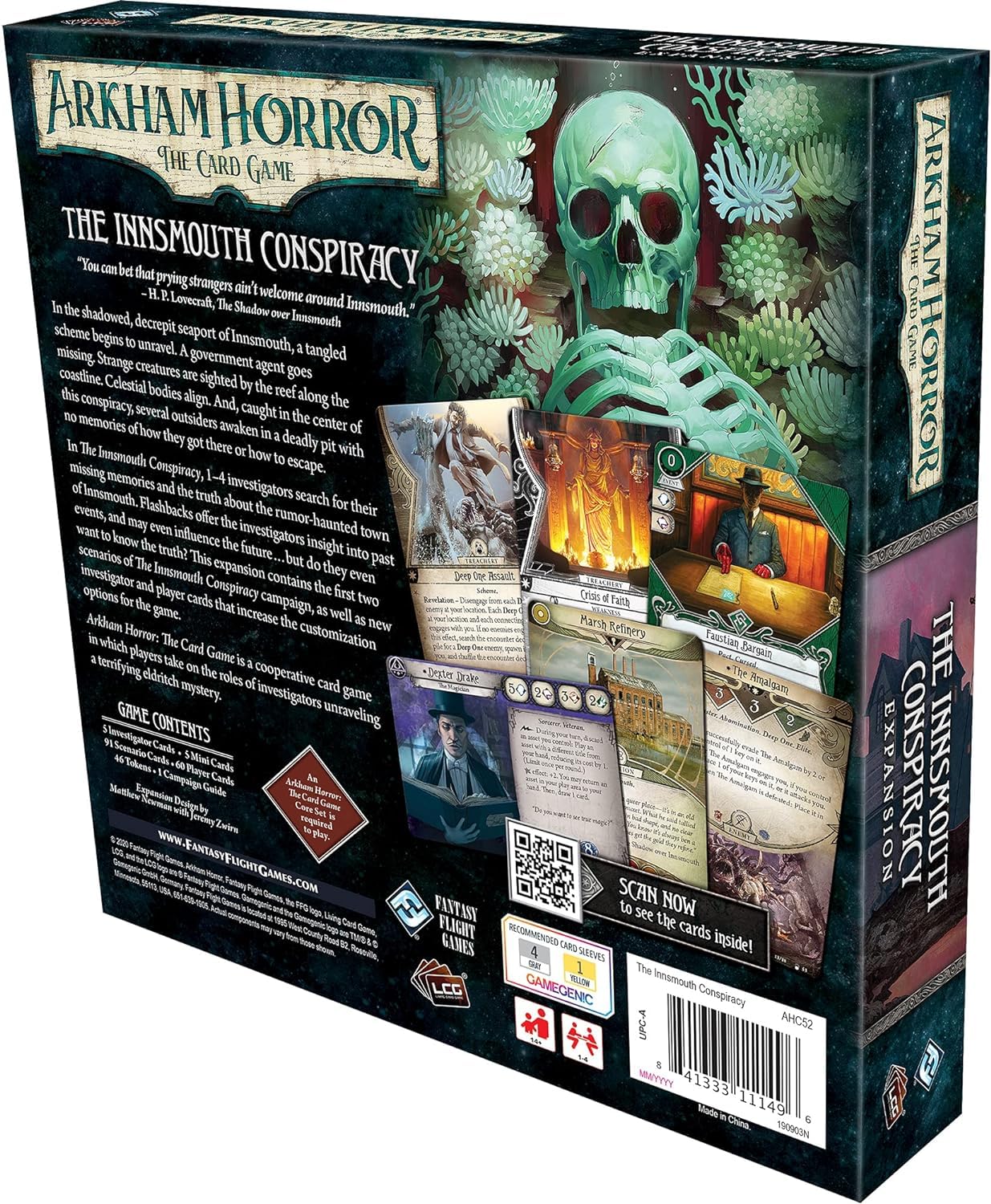 comprar Arkham Horror (LCG): La Conspiración de Innsmouth Expansiones de Campaña e Investigadores comprar Arkham Horror (LCG): La Conspiración de Innsmouth Expansiones de Campaña e Investigadores
