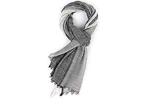 Color Block Summer Mens Scarfs Long