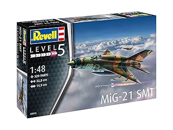 Amazon | ドイツレベル 1/48 ソビエト空軍 ミグ MiG-21 SMT