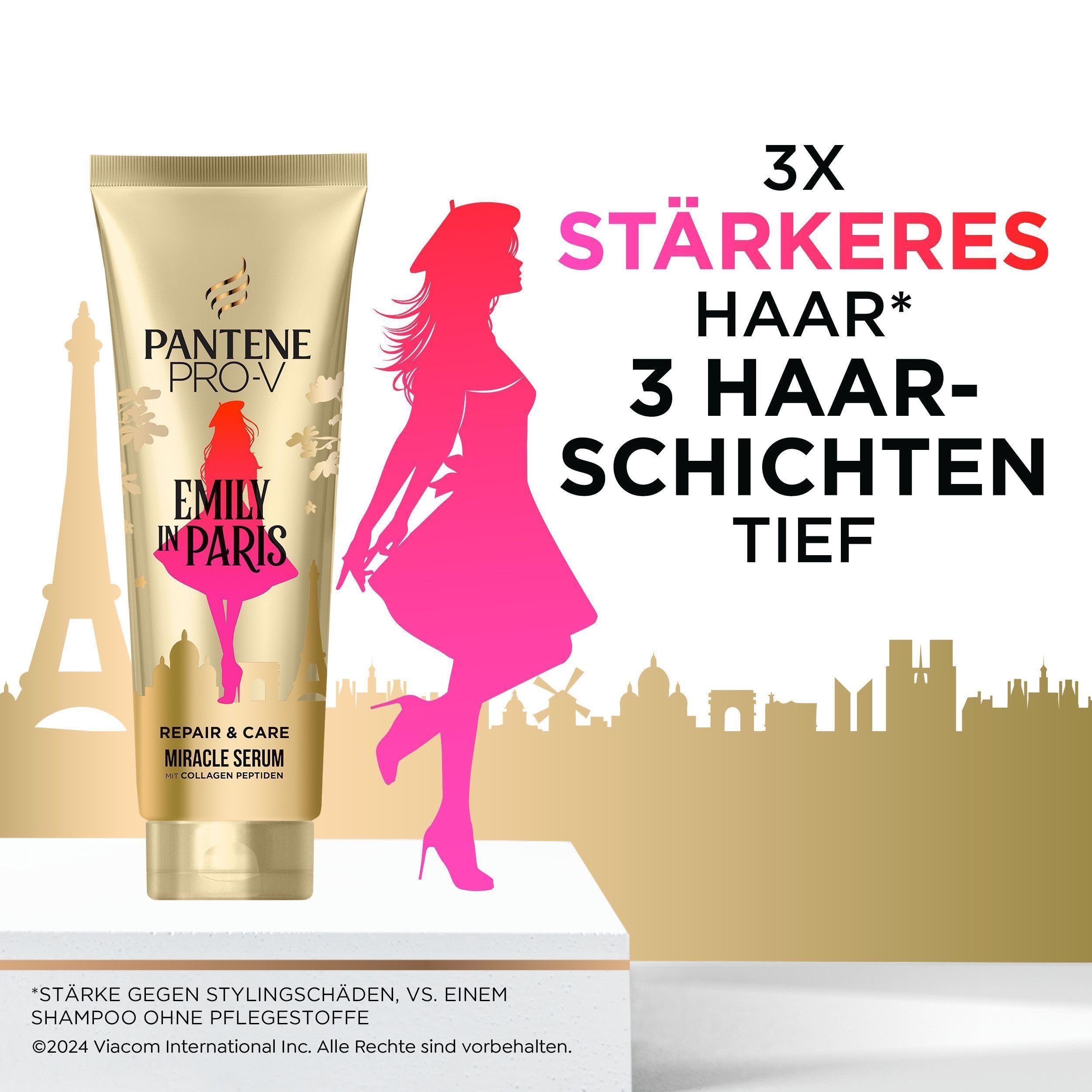 シャンプー Emily Pantene Pro-V x Emily in Paris Repair & Care Pflegespülung