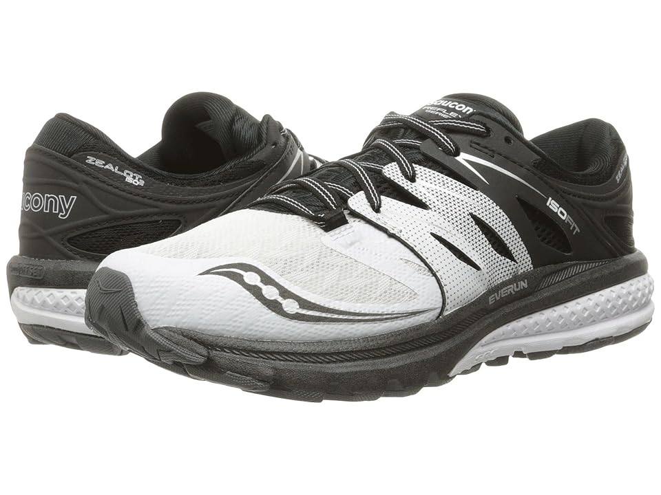 

Saucony Zealot ISO 2 (White/Black/Silver) Women's Running Shoes