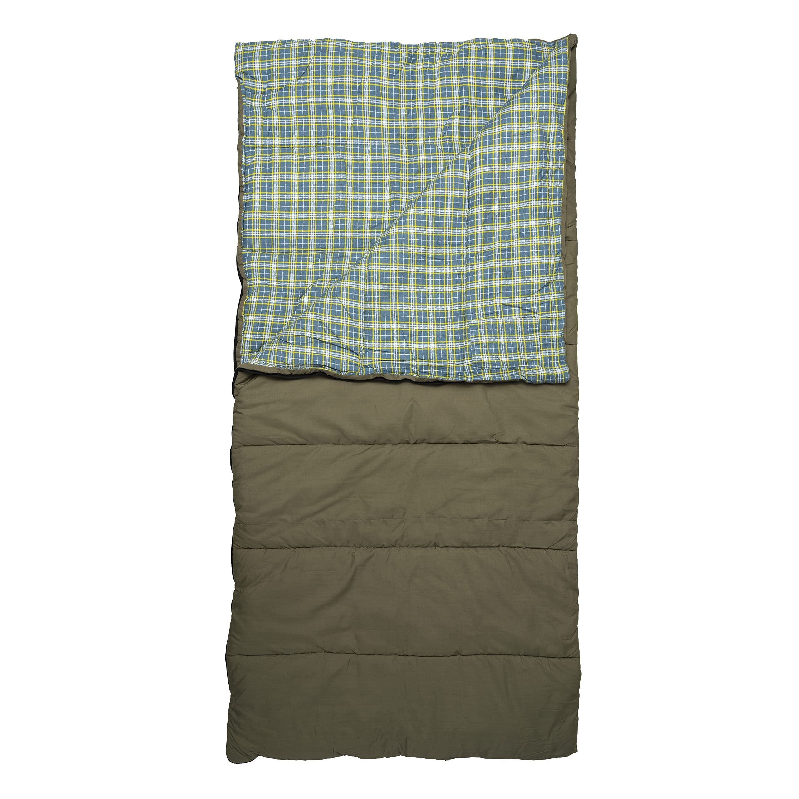 TETON Sports Evergreen Queen Size Sleeping Bag Double Sleeping Bag A
