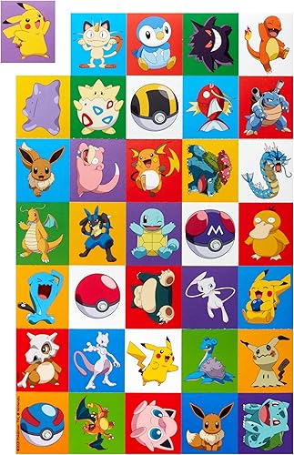 Miniatura 7 de Hallmark Tarjetas Pokémon para el día de San Valentín y buzón para intercambio de clases escolares para niños (1 caja, 32 tarjetas de San Valentín,