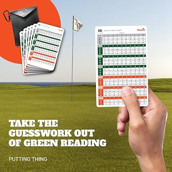 WHYGOLF WHYGOLF Putting Thing | Golf Accessory Trainer for Improved Putt Accuracy | Putting Green Practice | Golf Putter Teaching & Training Aid for Club Practice Equipment