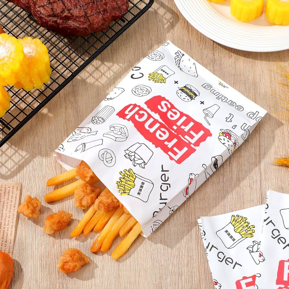 No.10 フランス マルシェ袋 耐油袋 「パロール」 ポテト袋 No.10 フランス マルシェ袋 耐油袋 「パロール」 ポテト袋