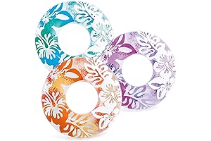 Clear Color Tube Pool Float