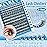 KEVKEV Lash Clusters Flora Eyelash Clusters 8-18mm Lashes Clusters 144pcs Soft Cluster Eyelash Extensions Ultra-Thin Band Ultra-Light Natural Look Natural Lash Clusters DIY Lash At Home(K03)