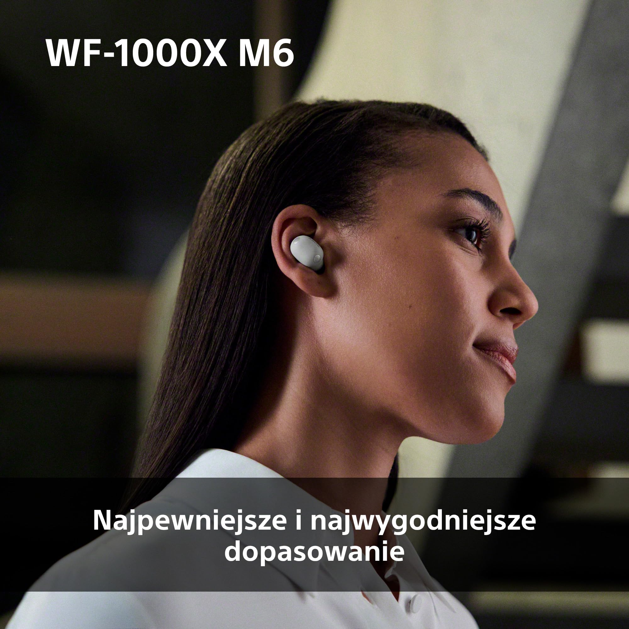 Sony WF-1000XM6 Flagowe bezprzewodowe słuchawki douszne z redukcją szumów, Bluetooth, Hi-Res, krystalicznie czyste rozmowy, 10-pasmowy EQ, do 24 godz. baterii, IPX4, iOS i Android – Czarne
