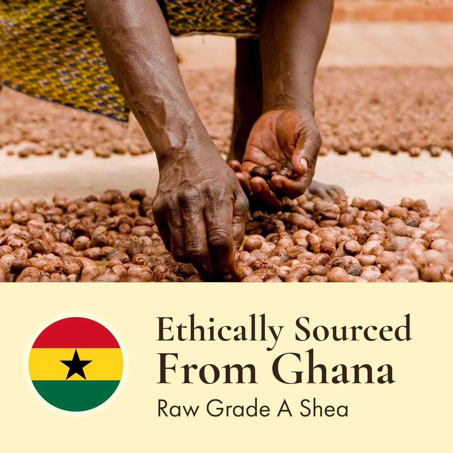 HalalEveryDay Yellow Shea Butter from Ghana, Raw Unrefined African Shea Butter for Skin & Hair, 100% Pure Natural Moisturizer for Body, Face & DIY Beauty, 24 oz - Image 8