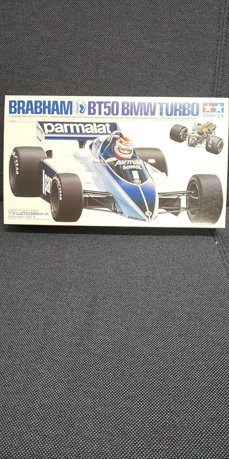 #20017 Tamiya Brabham BT50 BMW Turbo 1/20 Scale Plastic Model Kit,Needs Assembly